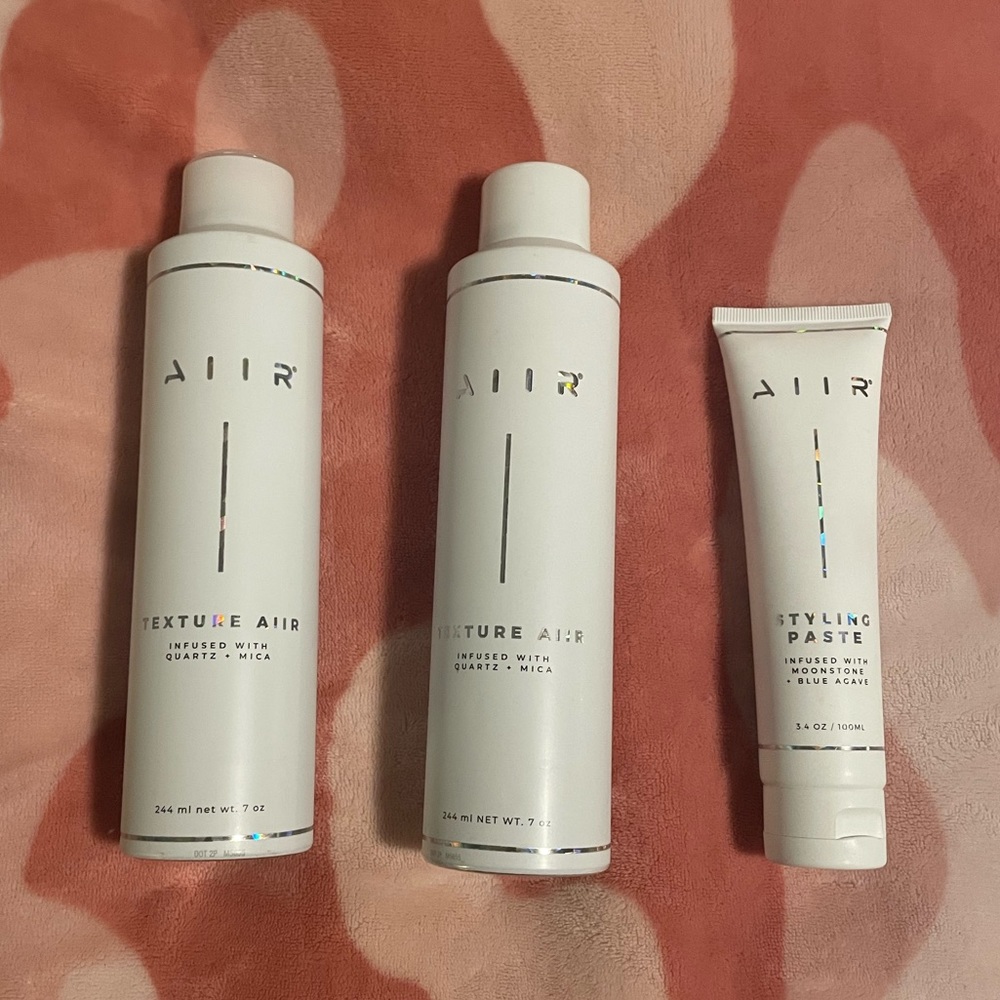 New AIIR Texture AIIR Spray & STYLING paste Bundle